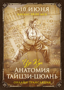 Онлайн-трансляция практикума «Анатомия тайцзи-цюань»